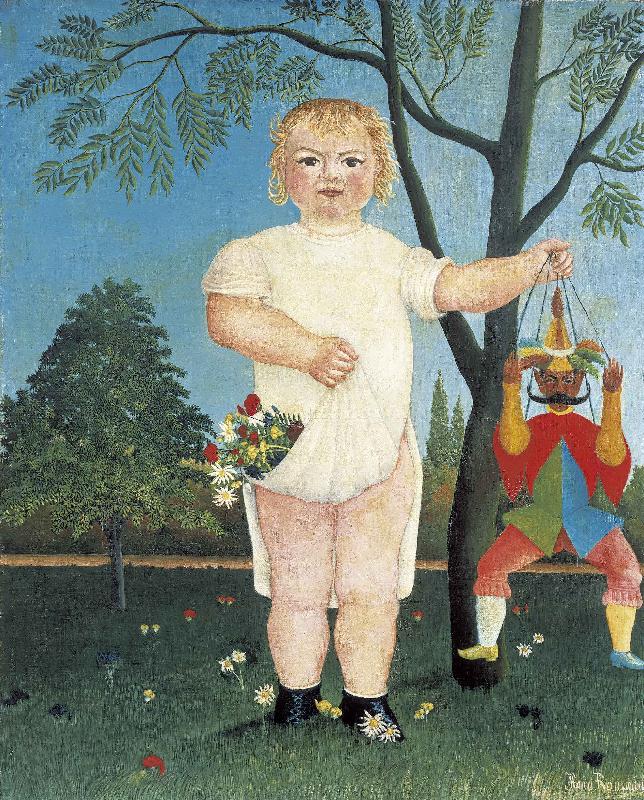Henri Rousseau Zur Feier des Kindes Norge oil painting art